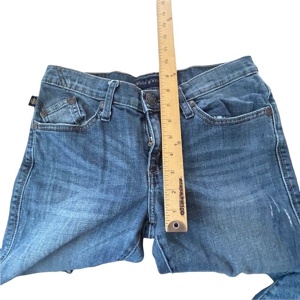 Rock & Republic Womens Denim Kassandra Mid Rise Bootcut Jean size 6 - Picture 11 of 13